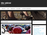 Screenshot des Blogs bike-addicted