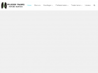 Screenshot des Blogs Pflueger Trading