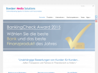 Screenshot des Blogs Boedger.de