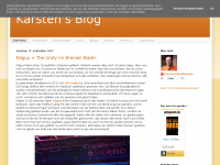 Screenshot des Blogs Karsten’s Blog
