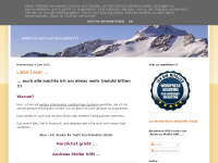 Screenshot des Blogs Andreas Müller hilft …