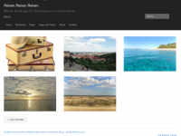 Screenshot des Blogs ReisenReisenReisen