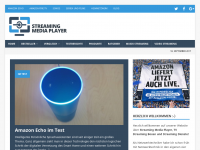 Screenshot des Blogs TV Streaming Box