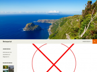 Screenshot des Blogs Reiseportal