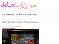 Screenshot des Blogs dataloo – united trash