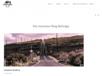Screenshot des Blogs um41.info