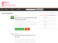 Screenshot des Blogs gdeals