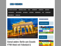 Screenshot des Blogs DEU-Reisen