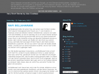 Screenshot des Blogs Bonnie, Besse & Billie Jean