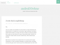 Screenshot des Blogs AndroiDDeluxe