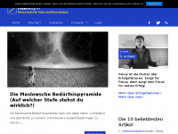 Screenshot des Blogs HabitGym