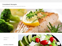 Screenshot des Blogs Trennkost Rezepte