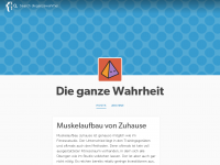 Screenshot des Blogs Die ganze Wahrheit