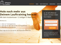 Screenshot des Blogs effektivlaufen