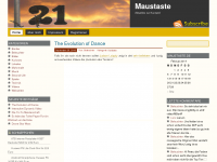 Screenshot des Blogs Maustaste