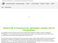 Screenshot des Blogs Minecraft Gameserver mieten