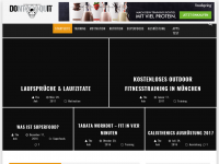 Screenshot des Blogs Dont Quit