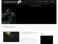 Screenshot des Blogs Gamerguy.de – Let’s paly & mehr