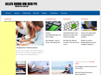 Screenshot des Blogs Alles rund um den PC