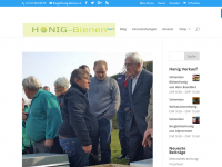 Screenshot des Blogs Honig-Bienen