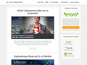 Screenshot des Blogs Social-Trading-Book.de
