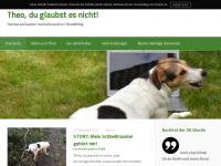 Screenshot des Blogs Theo – du glaubst es nicht!
