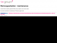 Screenshot des Blogs six groups Blog
