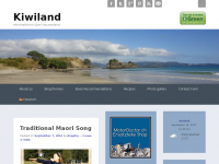 Screenshot des Blogs Kiwiland