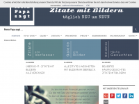 Screenshot des Blogs Mein Papa sagt . . .