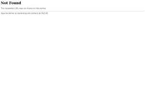 Screenshot des Blogs Der Inhalt muss schmecken