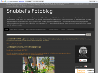 Screenshot des Blogs Snubbel’s Fotoblog