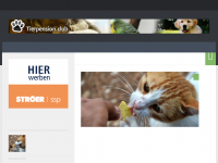 Screenshot des Blogs Tierpension.club – Tierbetreuung und Tiersitter finden