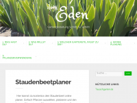 Screenshot des Blogs Dein Eden