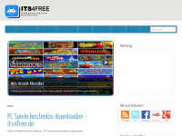 Screenshot des Blogs its4free.de – Kostenlose Computerspiele