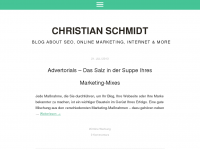 Screenshot des Blogs CS Internet