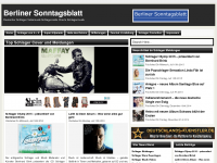 Screenshot des Blogs Schlager Musik Starnewsfabrik