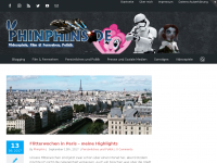 Screenshot des Blogs Phinphins.de