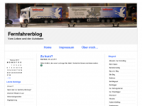Screenshot des Blogs Fernfahrerblog