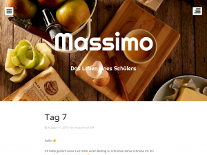 Screenshot des Blogs Massiimo