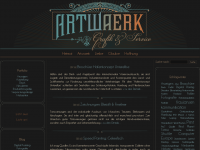 Screenshot des Blogs Artwaerk – Grafik & Service