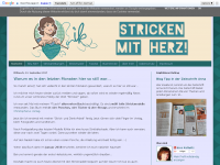 Screenshot des Blogs Strickblog will-stricken