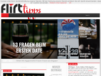 Screenshot des Blogs Flirt Tipps