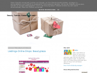 Screenshot des Blogs Glimpse Inside The Box