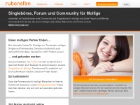 Screenshot des Blogs Mode für Mollige