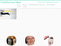 Screenshot des Blogs TurboBusinessTipps für Selbständige & Freiberufler