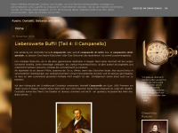 Screenshot des Blogs La Pura Gioia