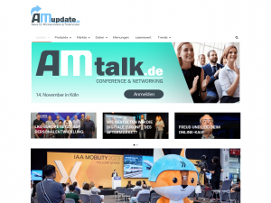 Screenshot des Blogs Aftermarket Update