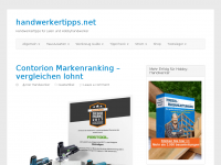 Screenshot des Blogs handwerkertipps.net