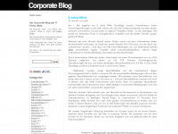 Screenshot des Blogs Corporate Blog INlife