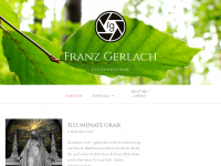 Screenshot des Blogs Franz Gerlach – Fotografie & Grafik